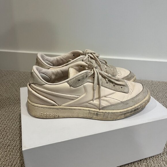 Reebok Victoria Beckham Leather Suede Sneakers Women Size 7.5 - Picture 6 of 8